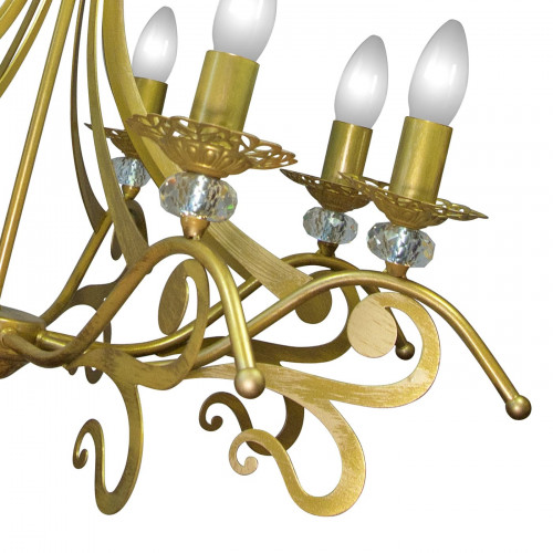 Люстра большая подвесная 8 ламп дизайнерская S3134-8